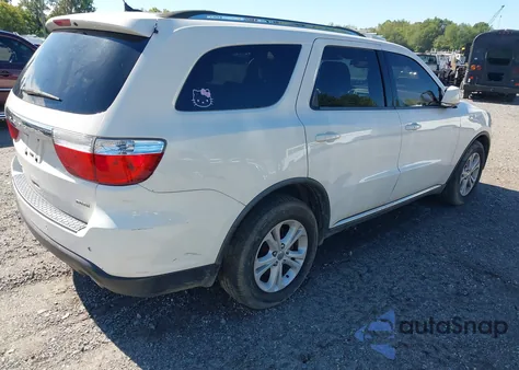 2011 Dodge Durango Crew from USA, damaged, VIN 1D4SE4GTXBC638777